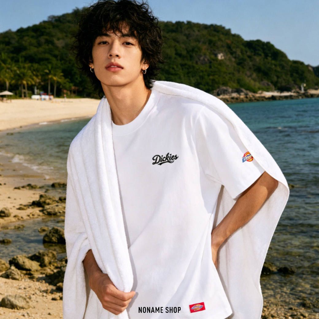 DICKIES 320克 重磅 純棉 美式 復古 草寫 字母 花花LOGO 短袖 12色 (男款)