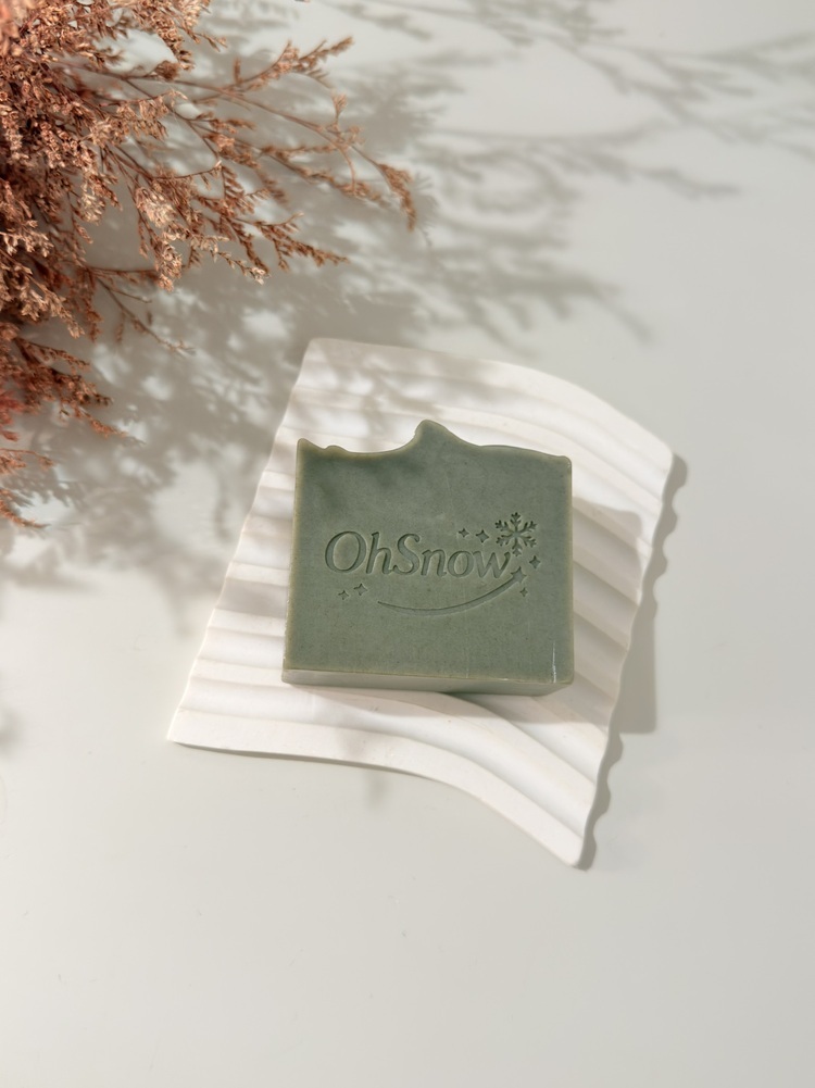 皂004- 安草皂（午時水）Ohsnow 手工精油皂(75+-5g)『附贈皂網』