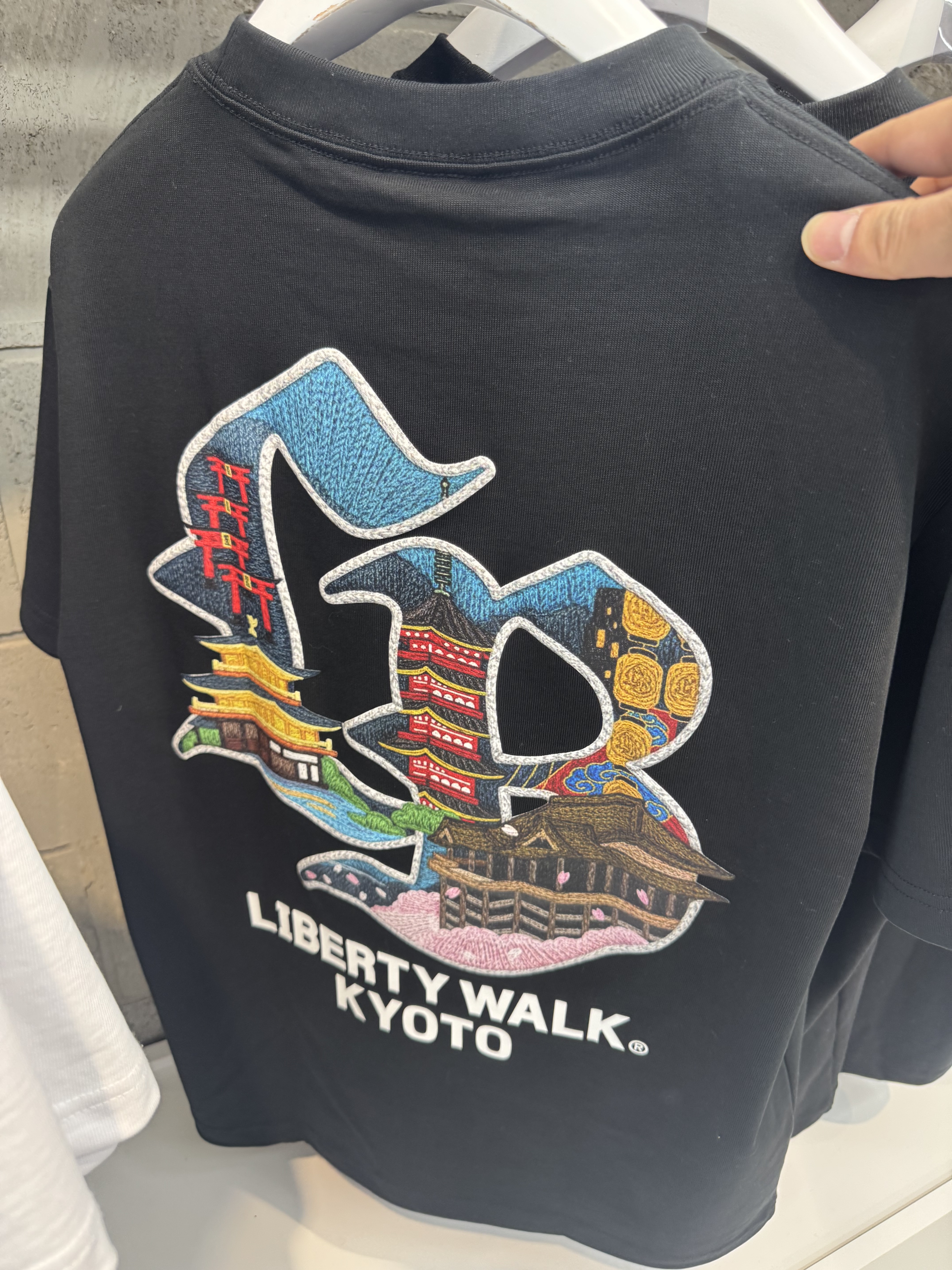 【LIBERTY WALK】0502 發售新品 京都限定刺繡短踢#1