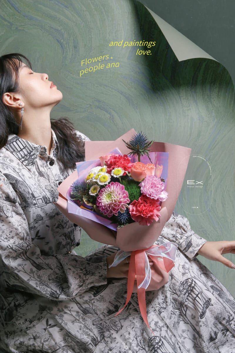 Poème｜詩人藝術 設計花束
