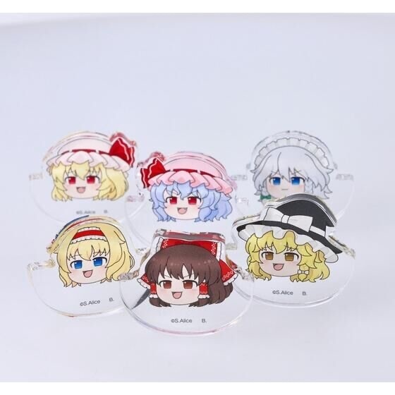 250533 Pbandai 預訂 2026/6月 東方Project　ゆらゆらアクリルブロック