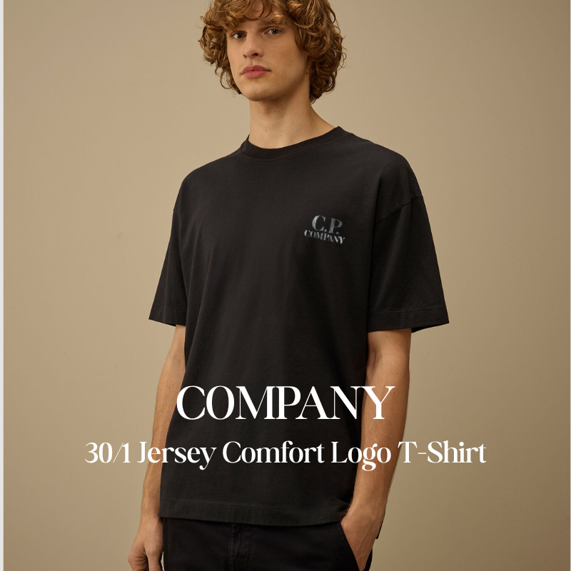 【代購】CP COMPANY 30/1 棉質舒適Logo短袖T恤 基本款上衣