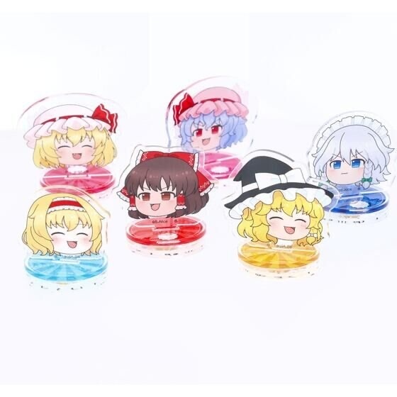 250534 Pbandai 預訂 2026/6月 東方Project　ゆっくりくるスタ～回転アクリルスタンド～