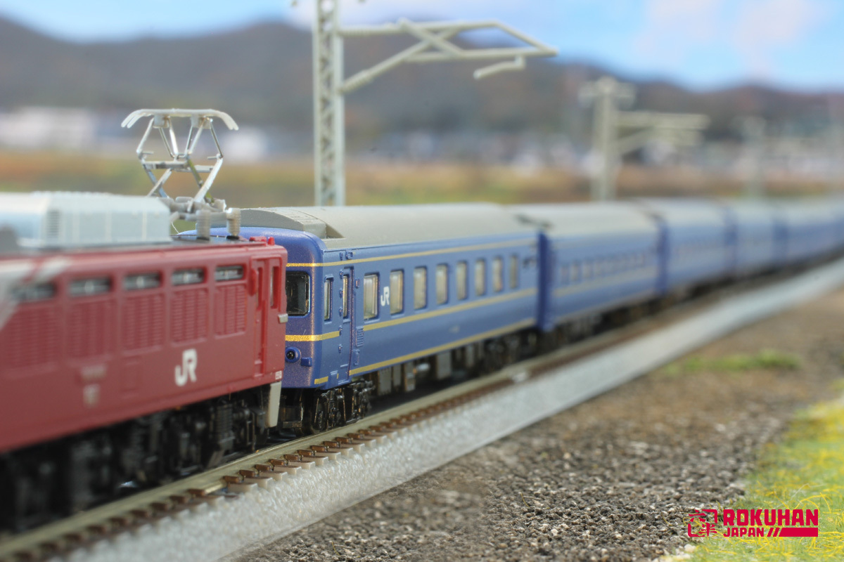 Rokuhan T010-3 Z規 24系北斗星JR東日本編隊5節車廂附加套裝/24型25