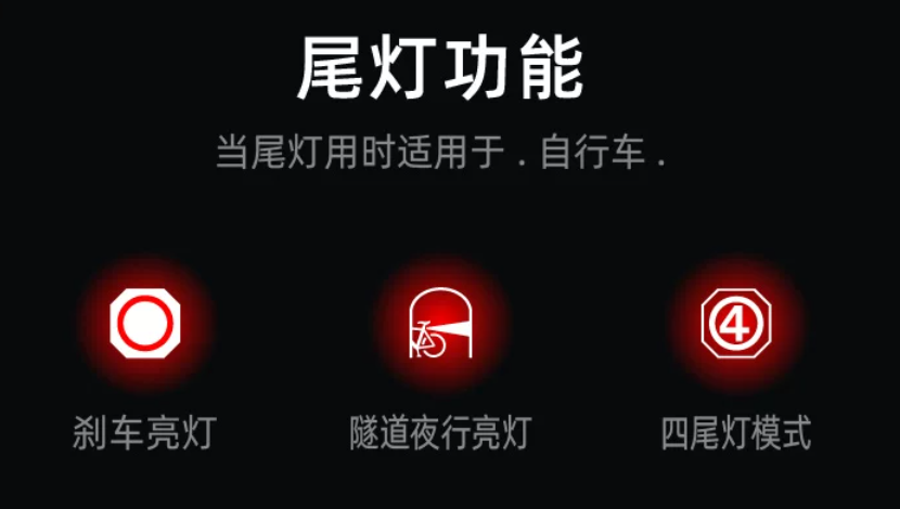 小金小銀防盜警報器智能尾燈