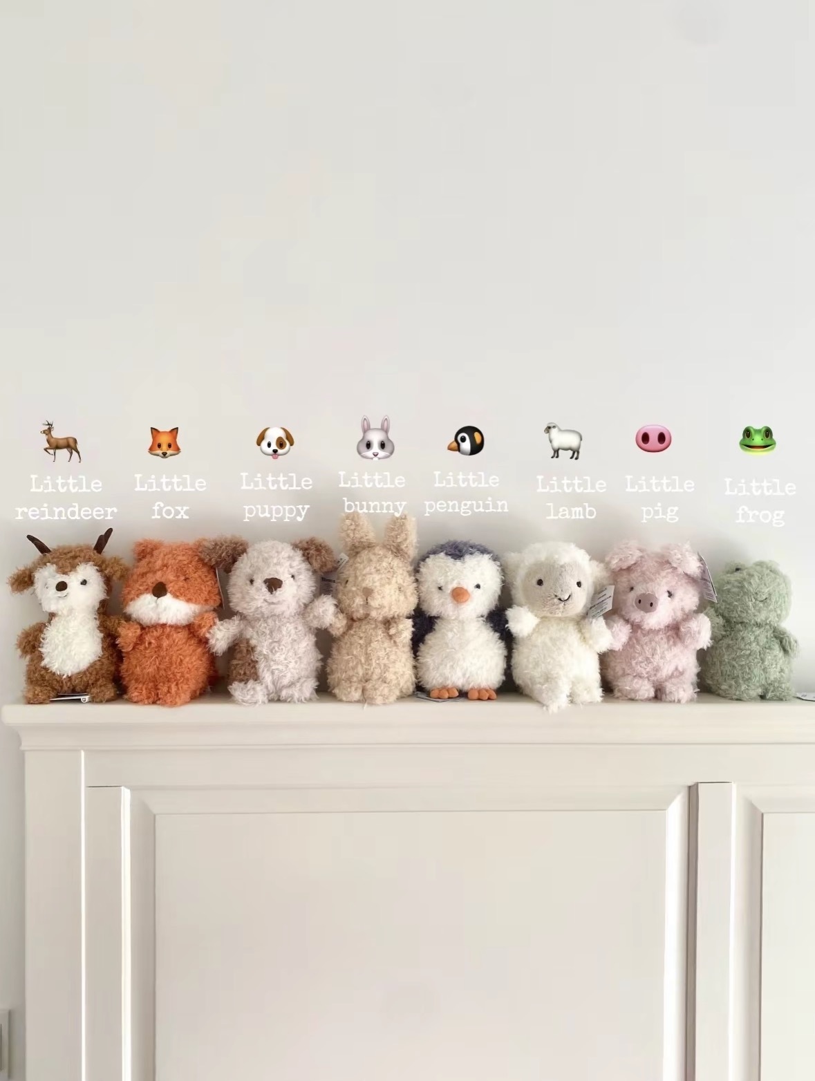 <毛茸茸軍團集合🫧> Jellycat 18cm 馴鹿/狐狸/小狗/兔子/企鵝/綿羊/小豬/青蛙