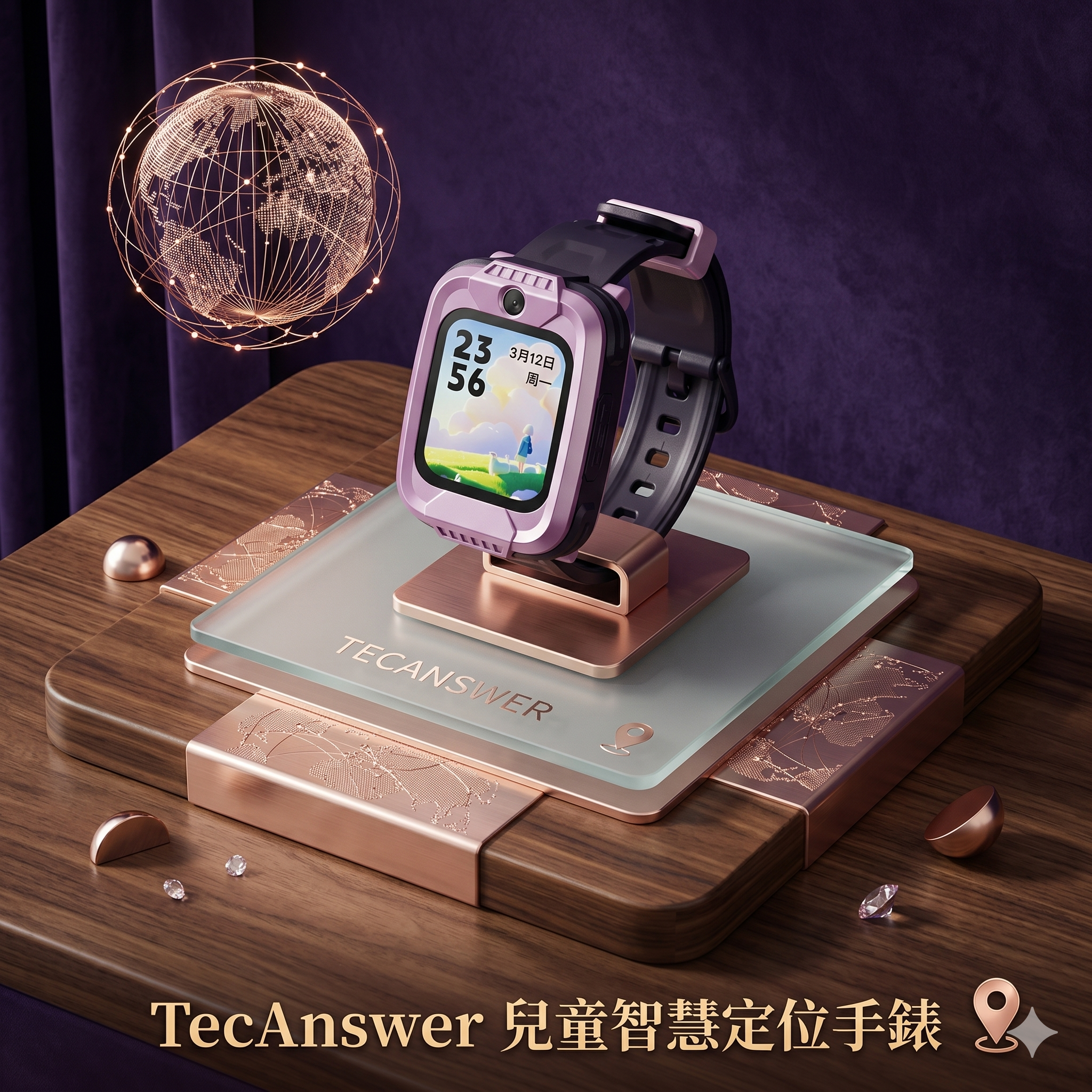 【直播】TecAnswer LX050210 兒童智慧定位手錶