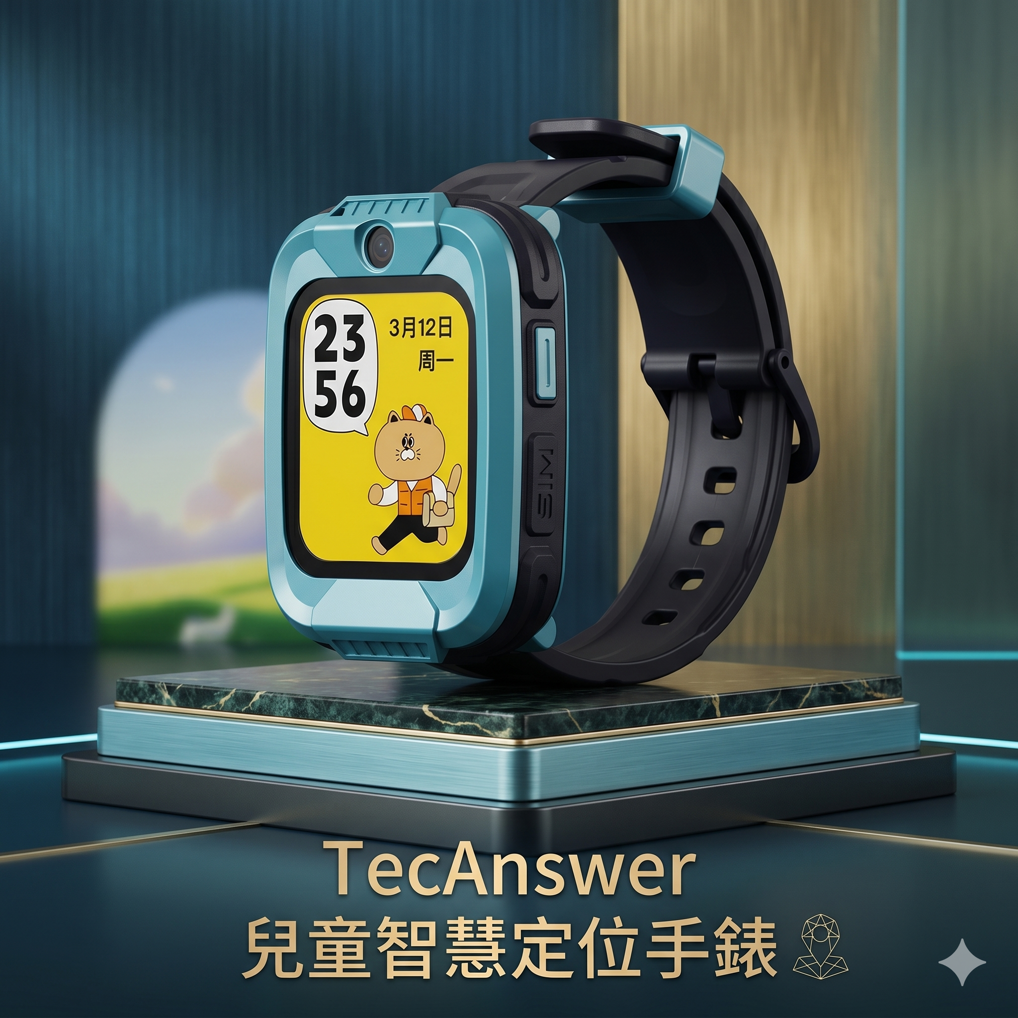 【直播】TecAnswer LX050210 兒童智慧定位手錶