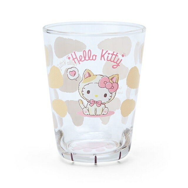 日版Sanrio 療癒系貓貓系列 日本製貓爪玻璃杯