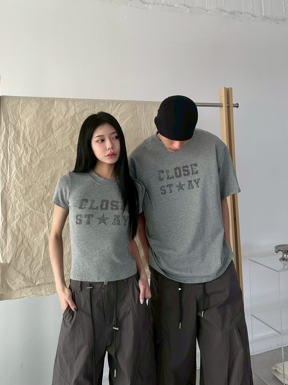 mmb美式星星俱樂部日常情侶t