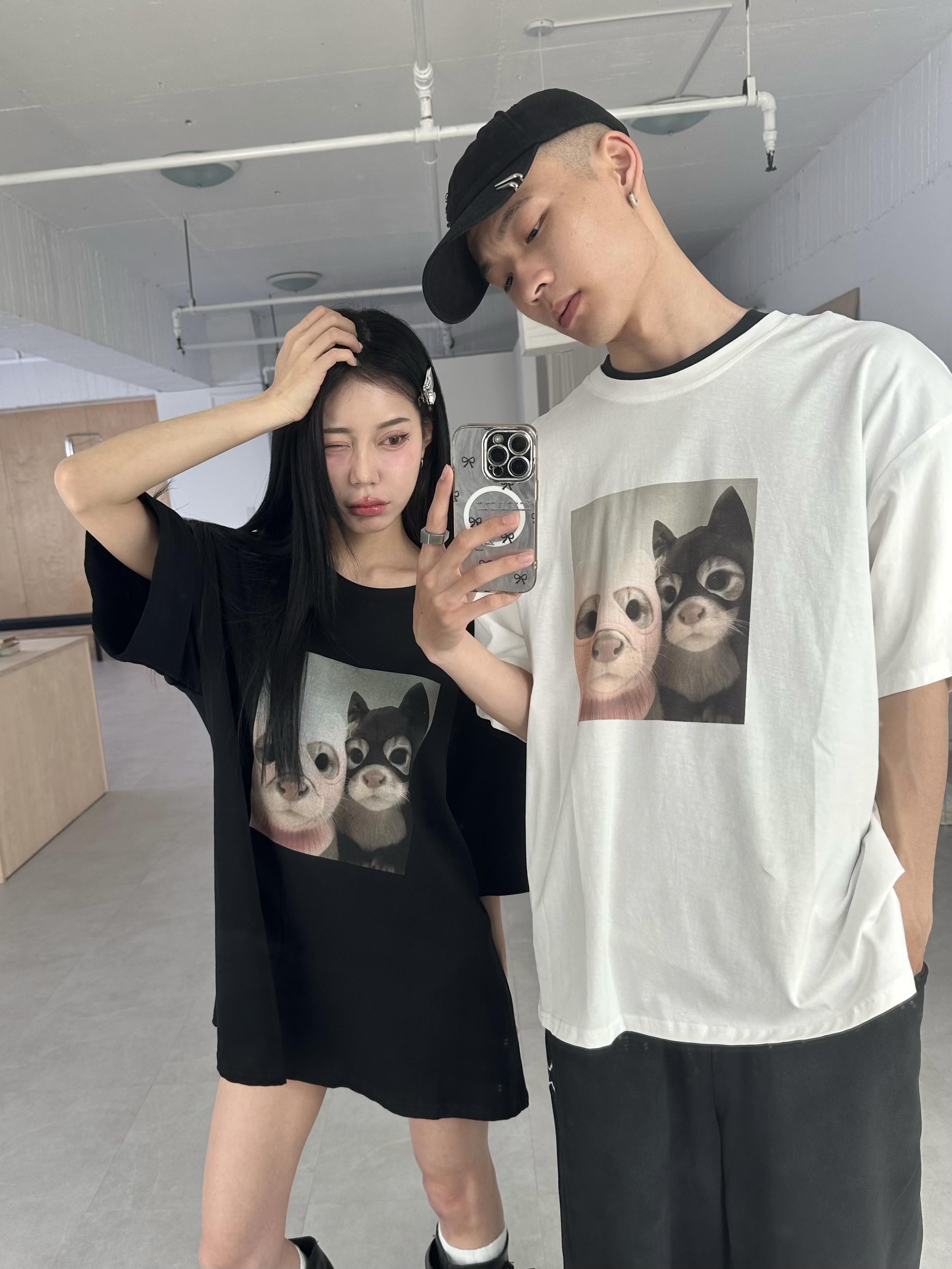 特務貓貓短tee