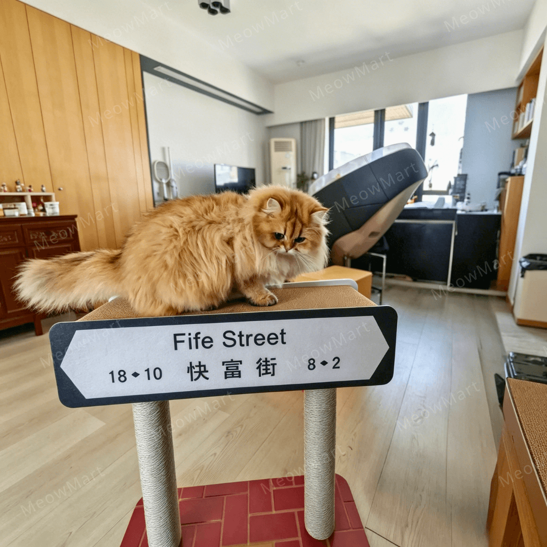 pplab 香港街道貓抓板