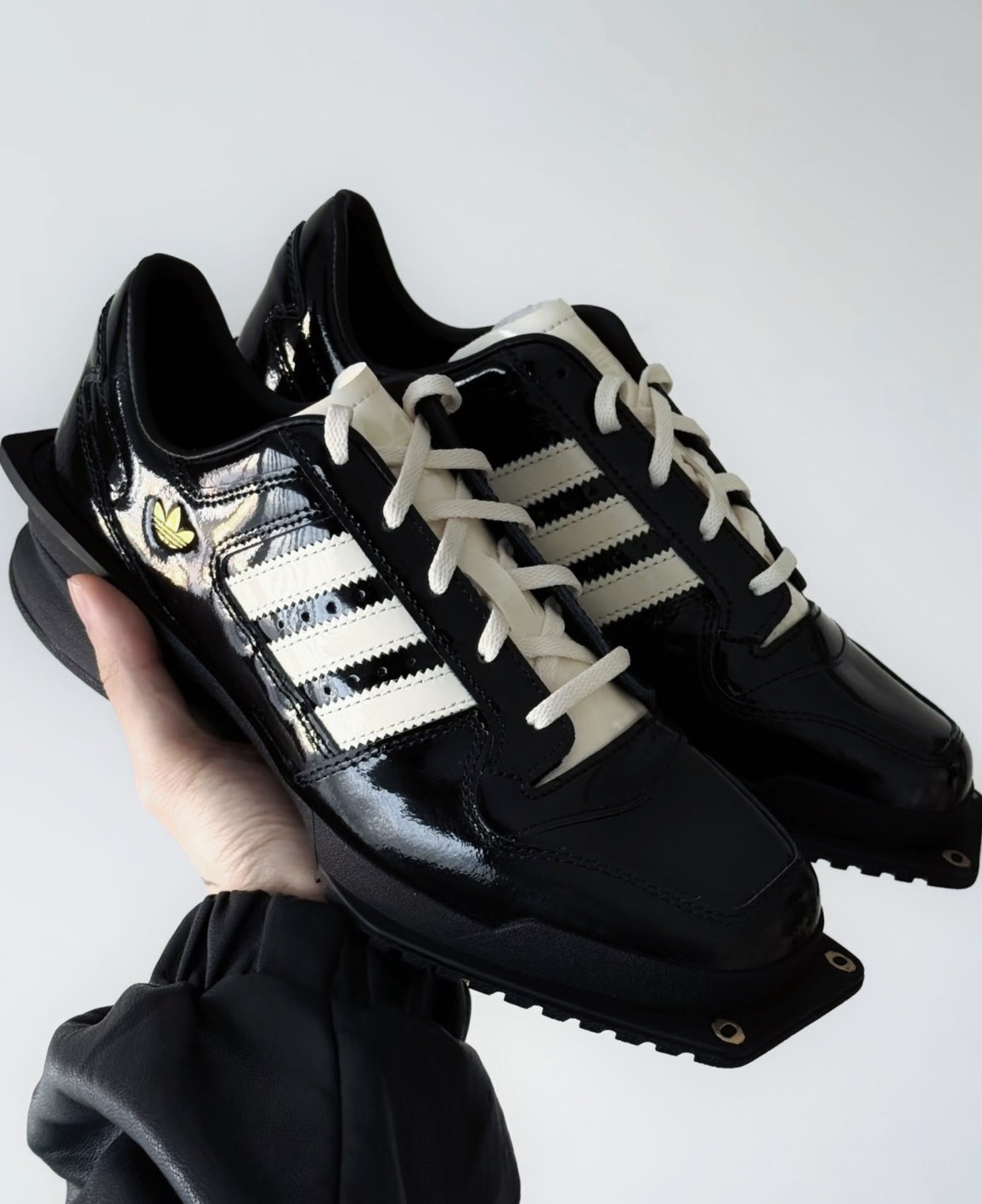 Adidas Originals FORUM SQ W "White" / "Black" JP9073 / JR9744