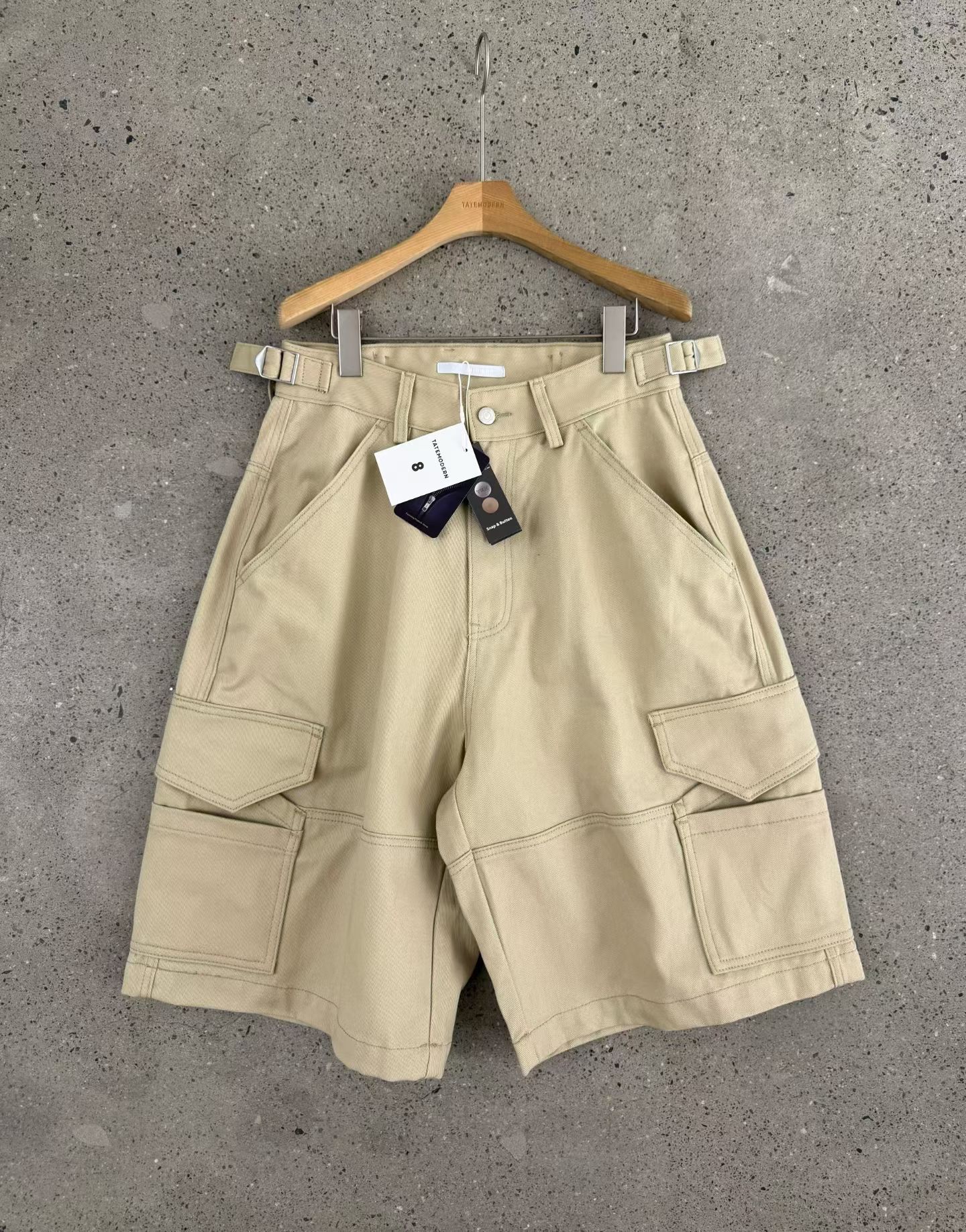 淨色工裝短褲 TAT-007P