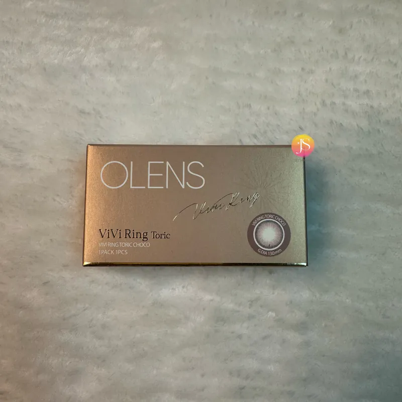 (減價)*散光*Olens Vivi Ring Monthly(Choco)(1P)