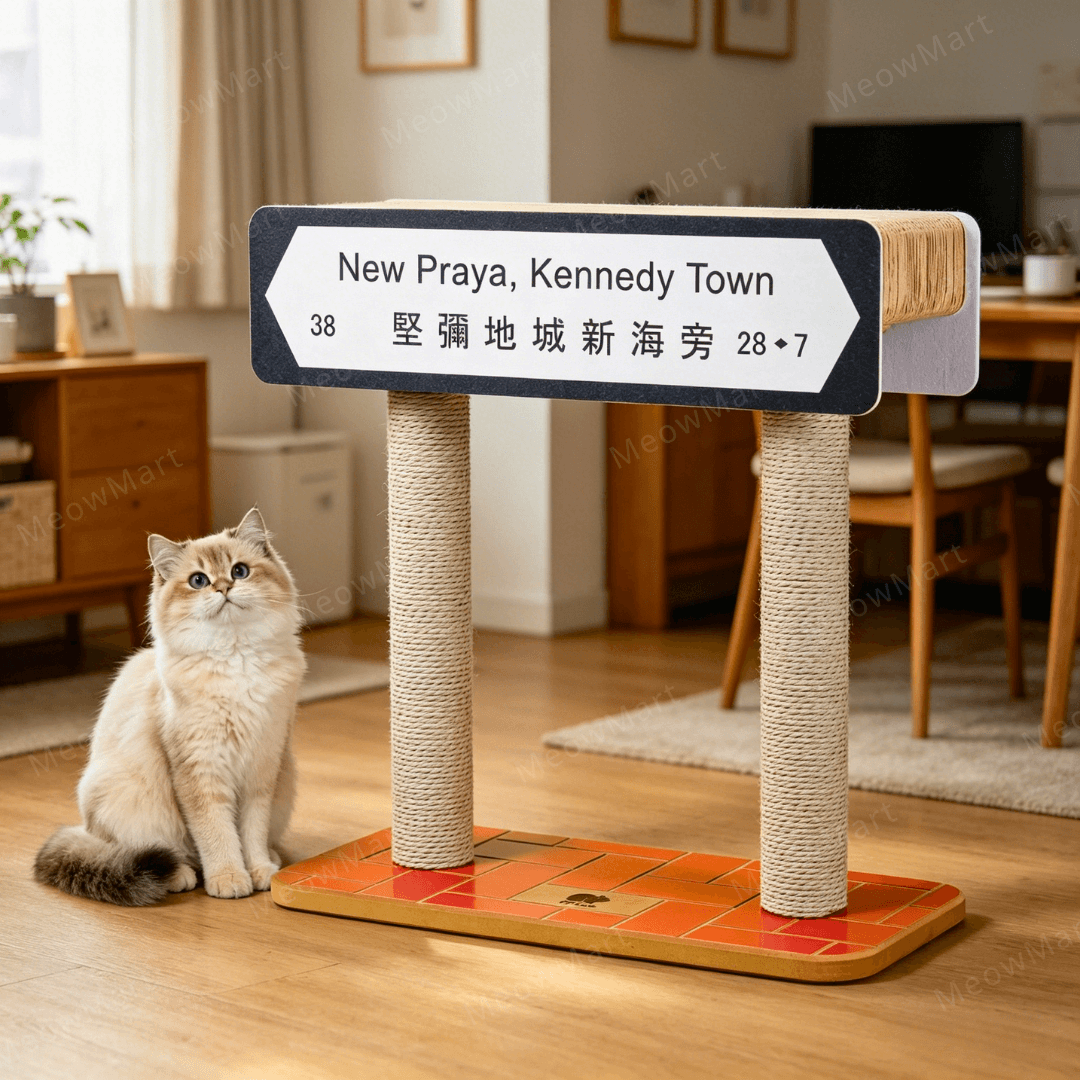 pplab 香港街道貓抓板