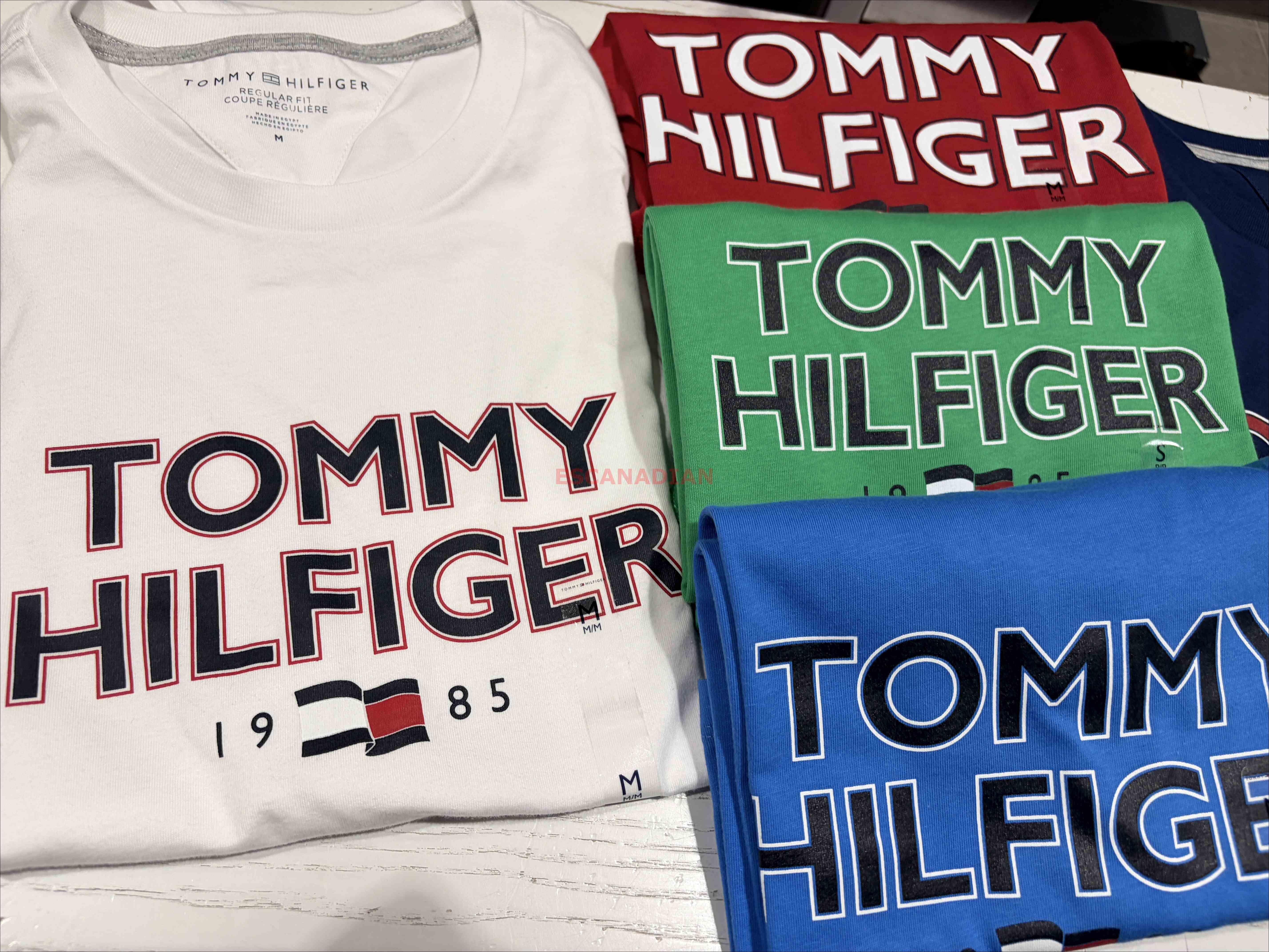 TOMMY 男大人 字樣圖案 短TEE (5色)