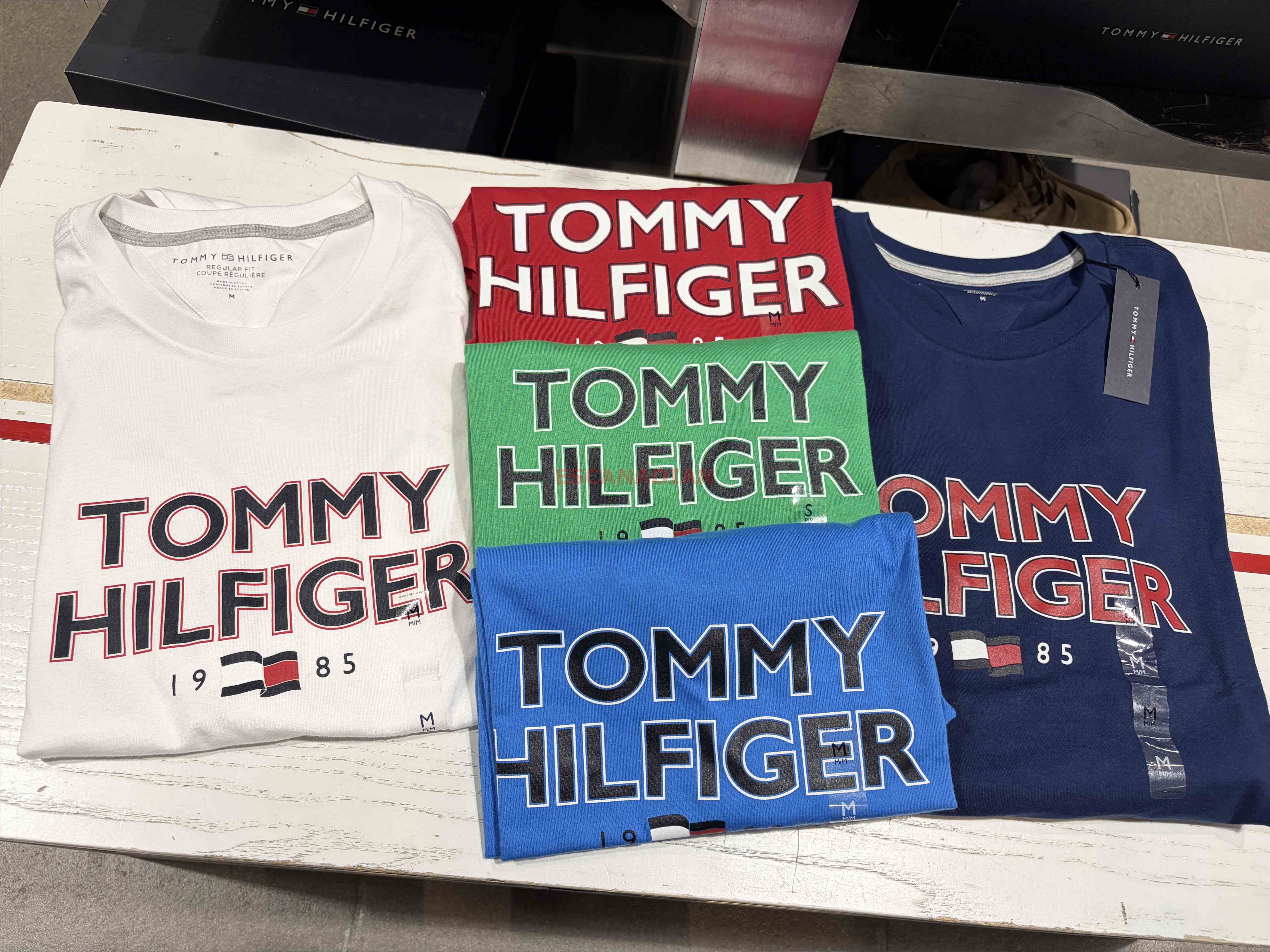 TOMMY 男大人 字樣圖案 短TEE (5色)