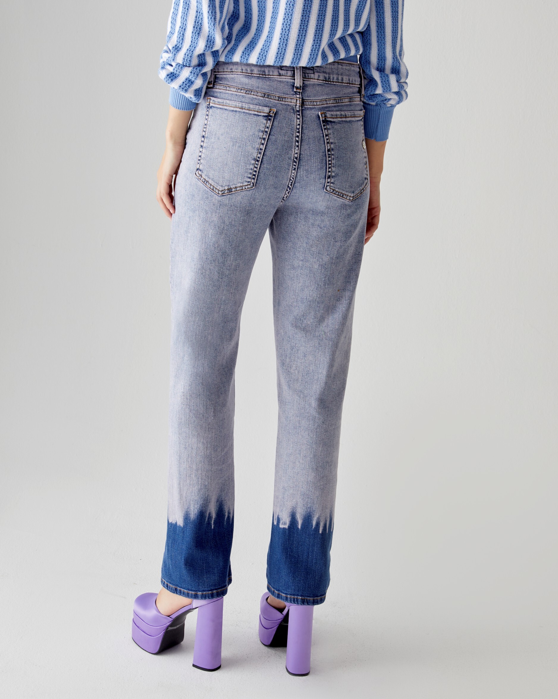 1SJ0503-008 [SHAFT JEANS] 蘇菲寬鬆牛仔布 #BP1D2DD27M5 (EU)