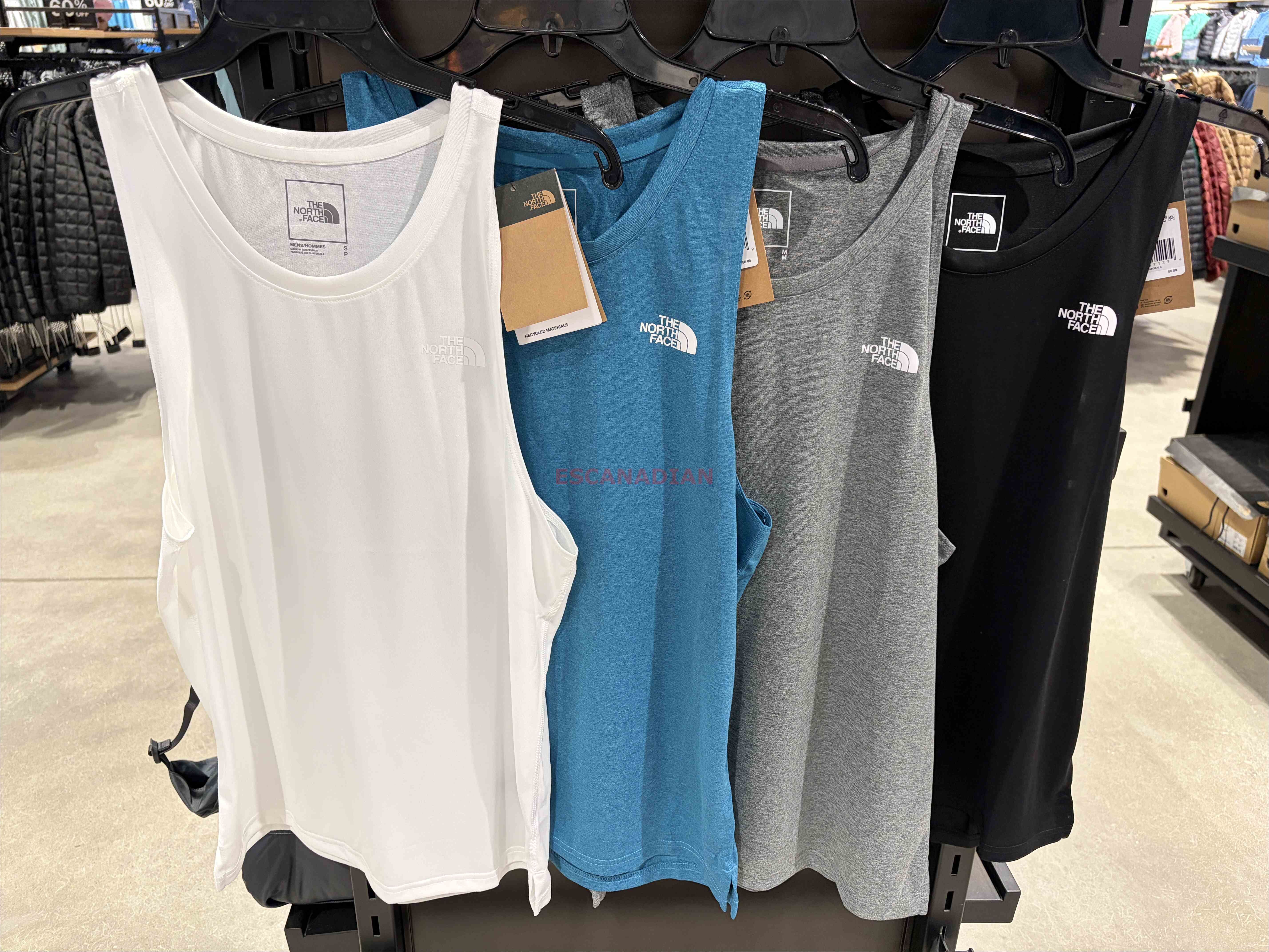THE NORTH FACE 男大人 機能系列 速乾 輕薄 排汗材質 背心 (4色)