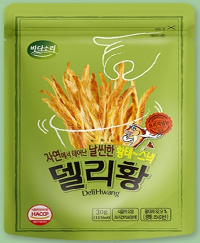 (7307) HIGH PROTEIN/ LOW CALORIE SNACK/ DELIHWANG DRIED POLLACK SNACK【4款味可選】