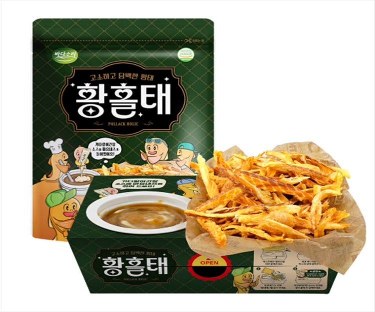 (7309) DRIED POLLACK SNACK WITH MAYONNAISE 60g