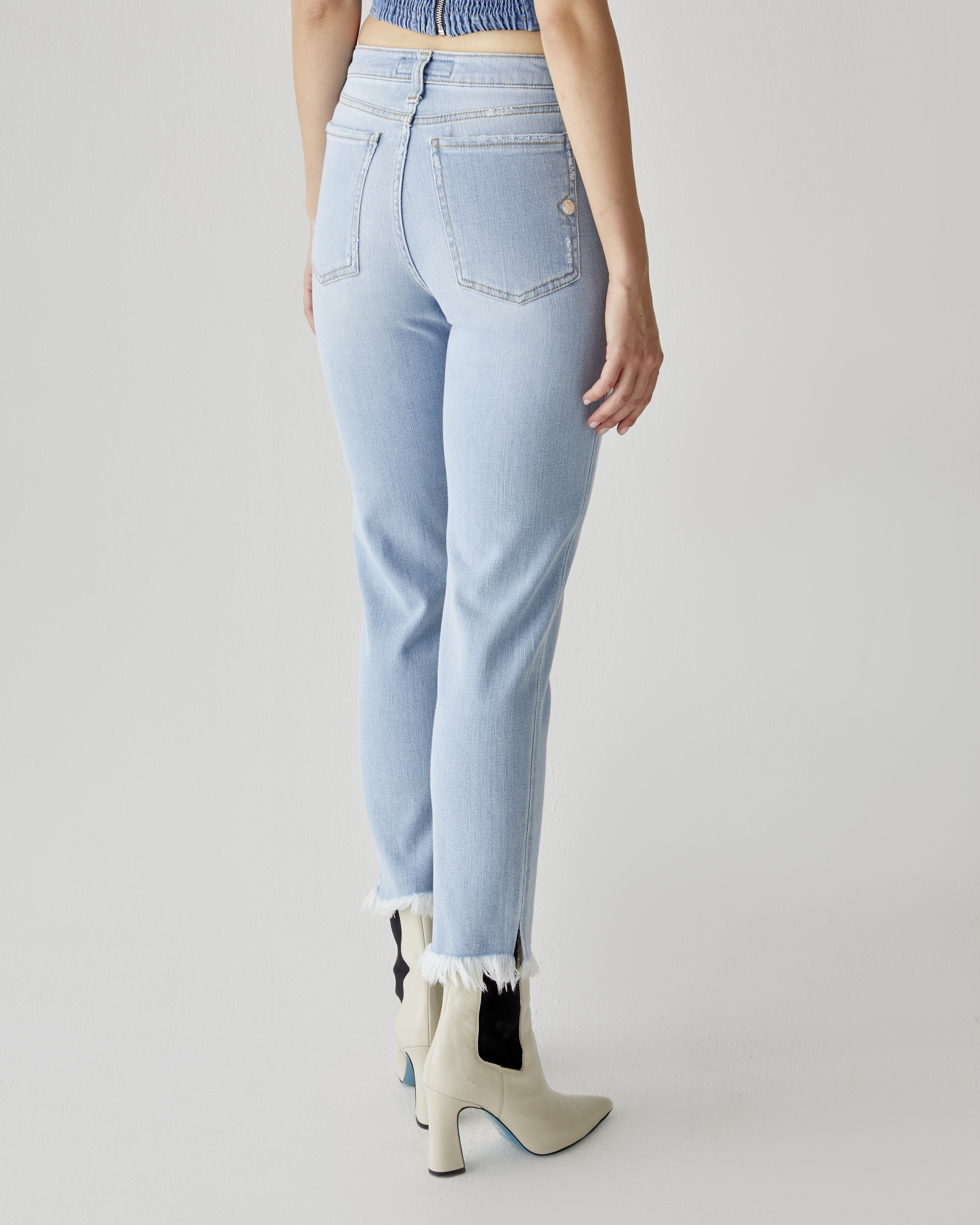 1SJ0503-005 [SHAFT JEANS] 肯亞牛仔布 #BP1D24D0998 (EU)