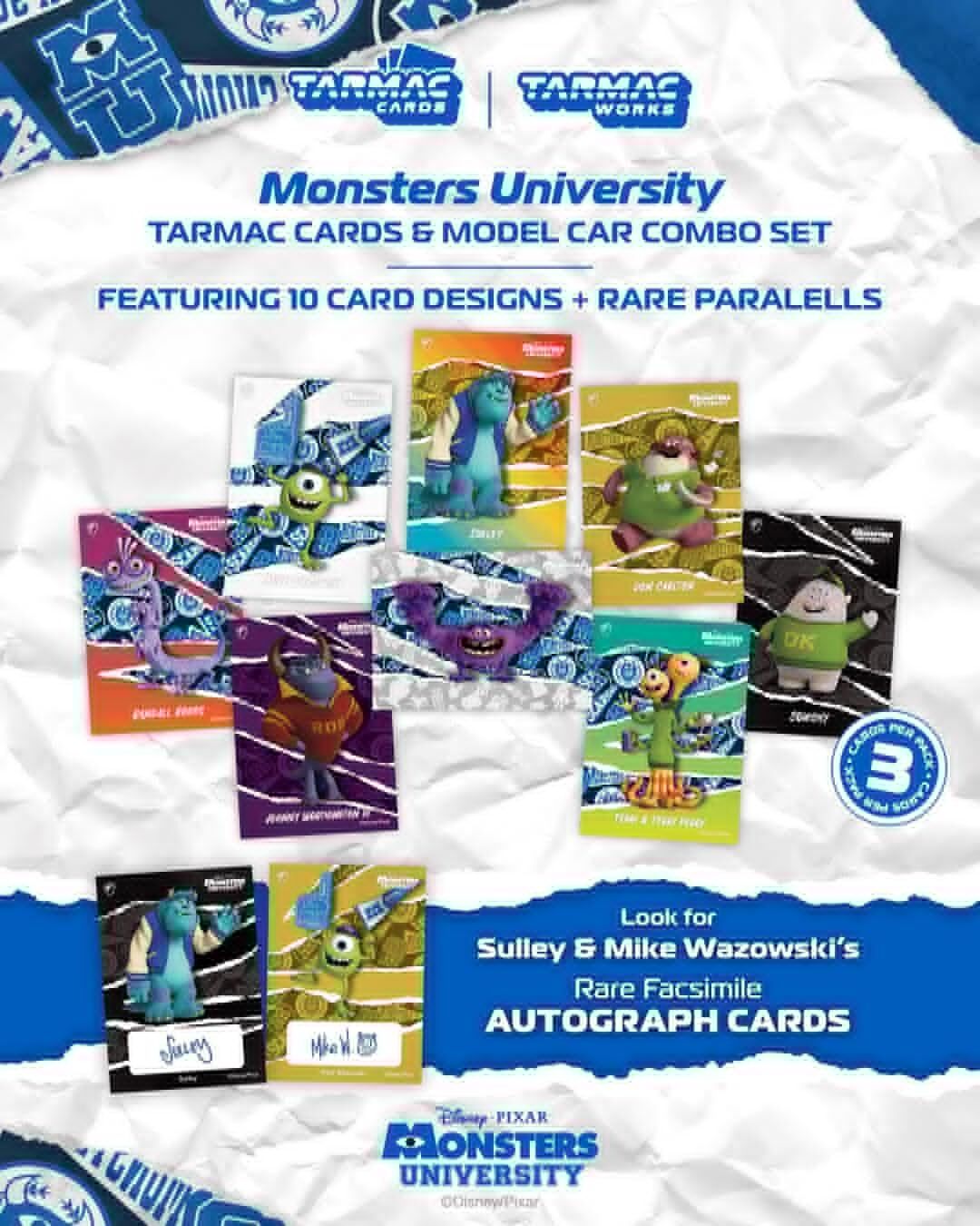 預訂:1/64 Tarmac Toyota Hiace Widebody Monsters University (T64-038-MI )