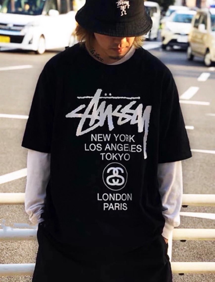 <下單即免運,2件再折200>Stüssy STUSSY WORLD TOUR TEE 世界巡迴短T 5色