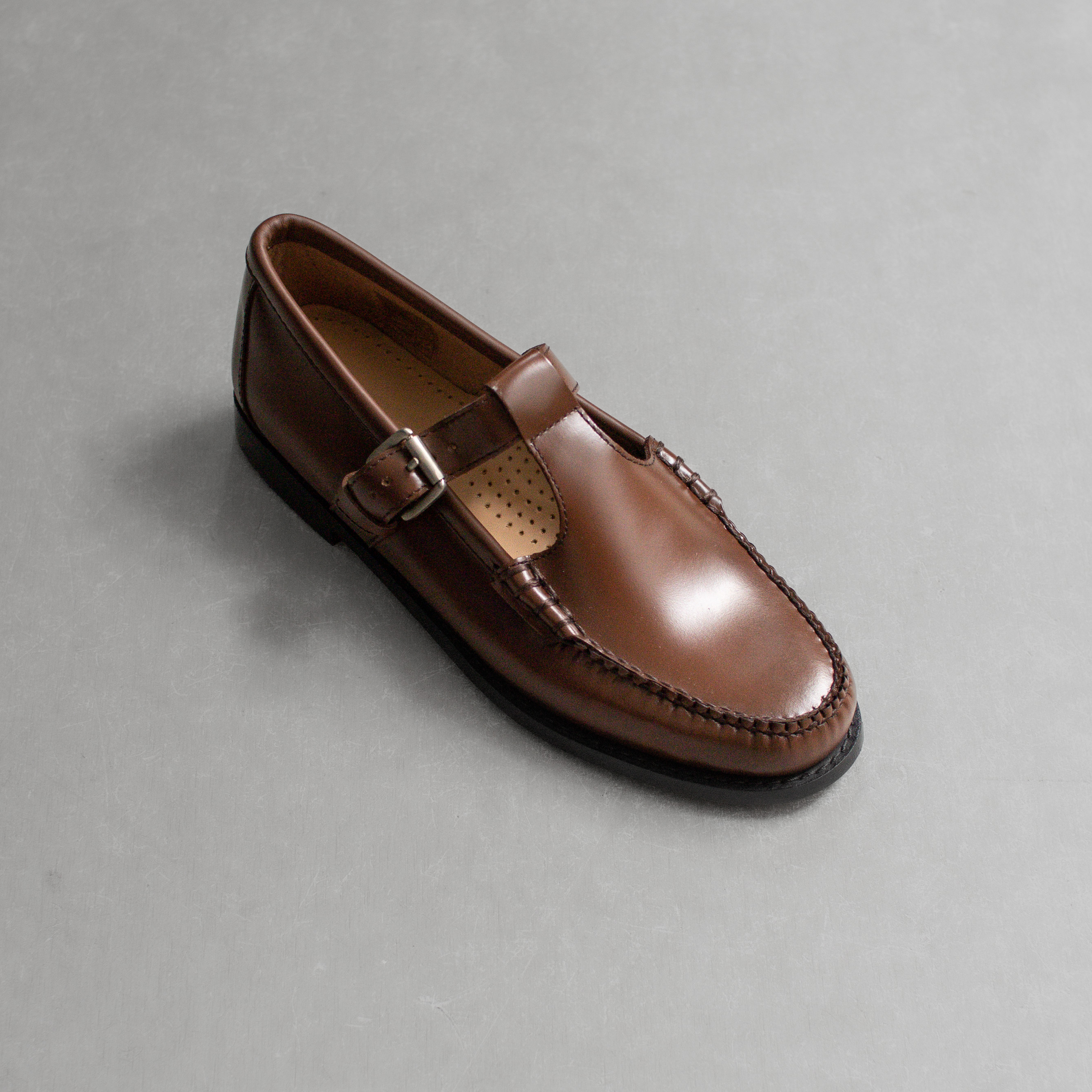 WOMENS G.H.BASS WEEJUNS MARY JANES 黑色 牛皮 瑪麗珍 涼鞋