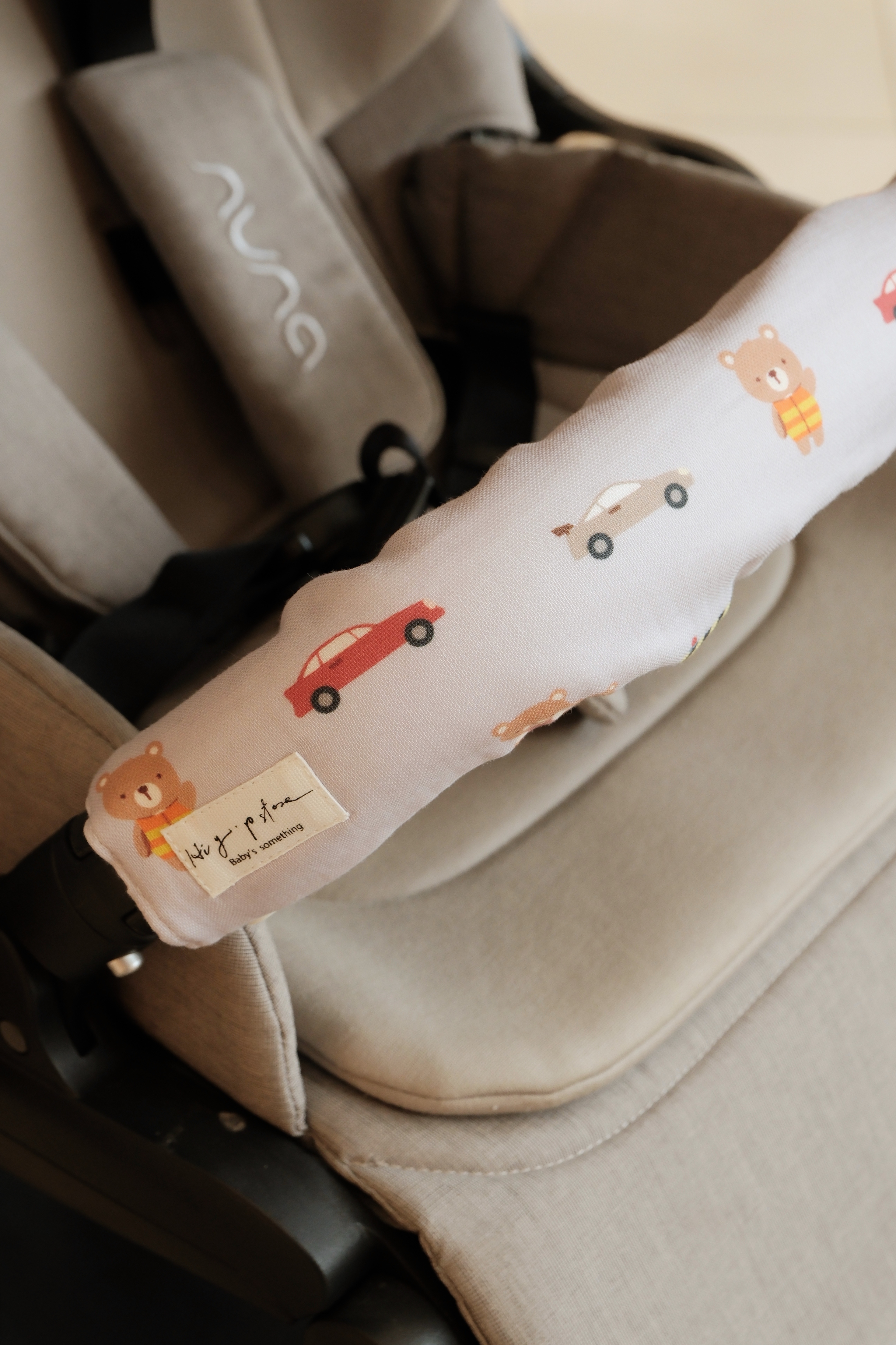 Hi Y.P store-推車前桿口水套-獨家設計款-汽車小熊