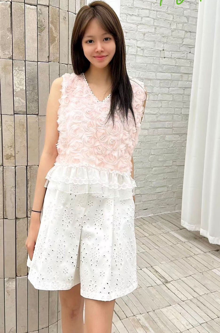 Y161   花花背心 胸42-52 長21 $529[一口價]