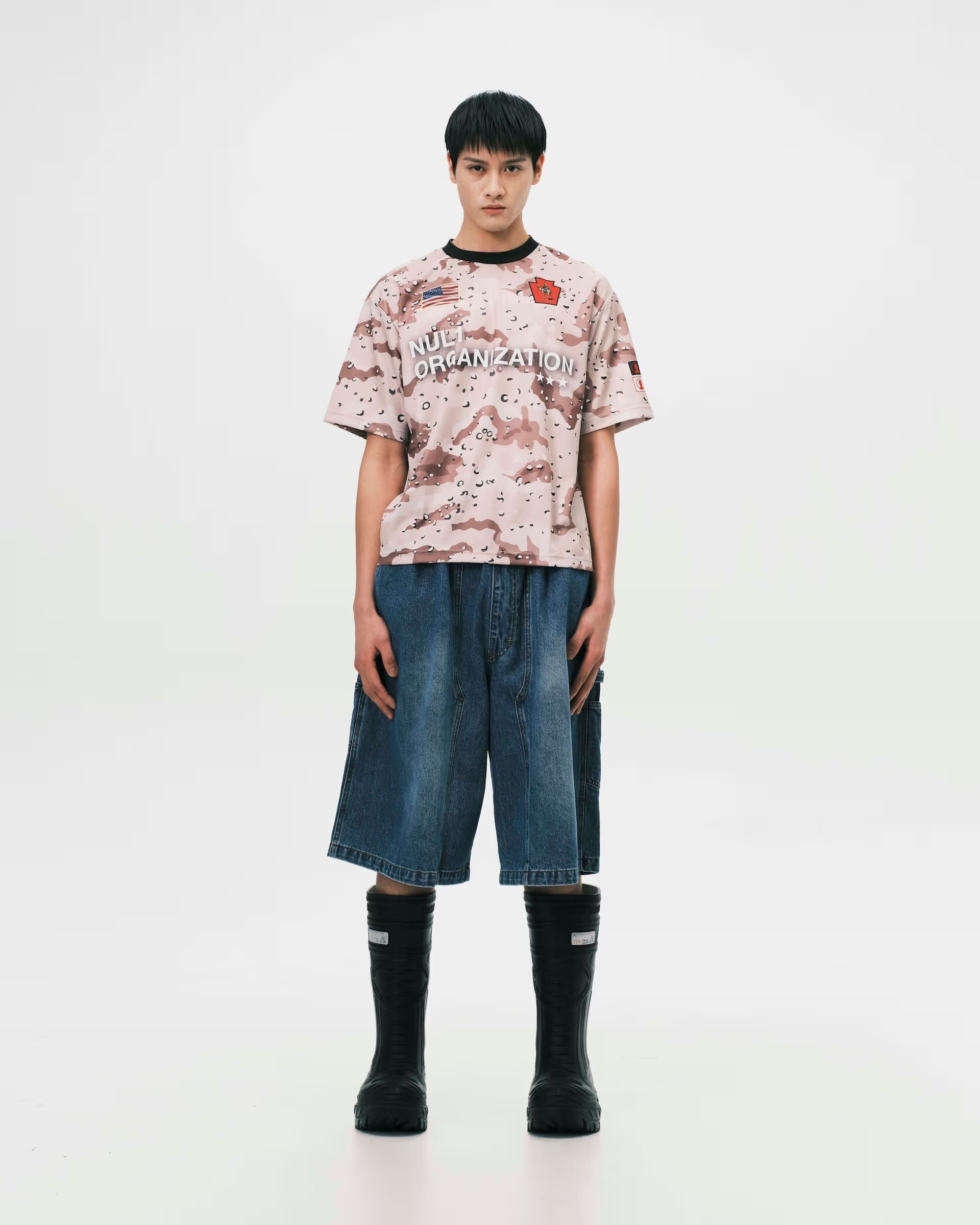 【車庫服飾】nul1.org (nu-T109) D Camo Jersey