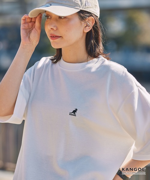 日本 Kangol Drawstring Logo T-Shirt [sc1421]