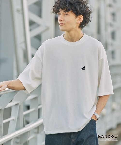 日本 Kangol Drawstring Logo T-Shirt [sc1421]