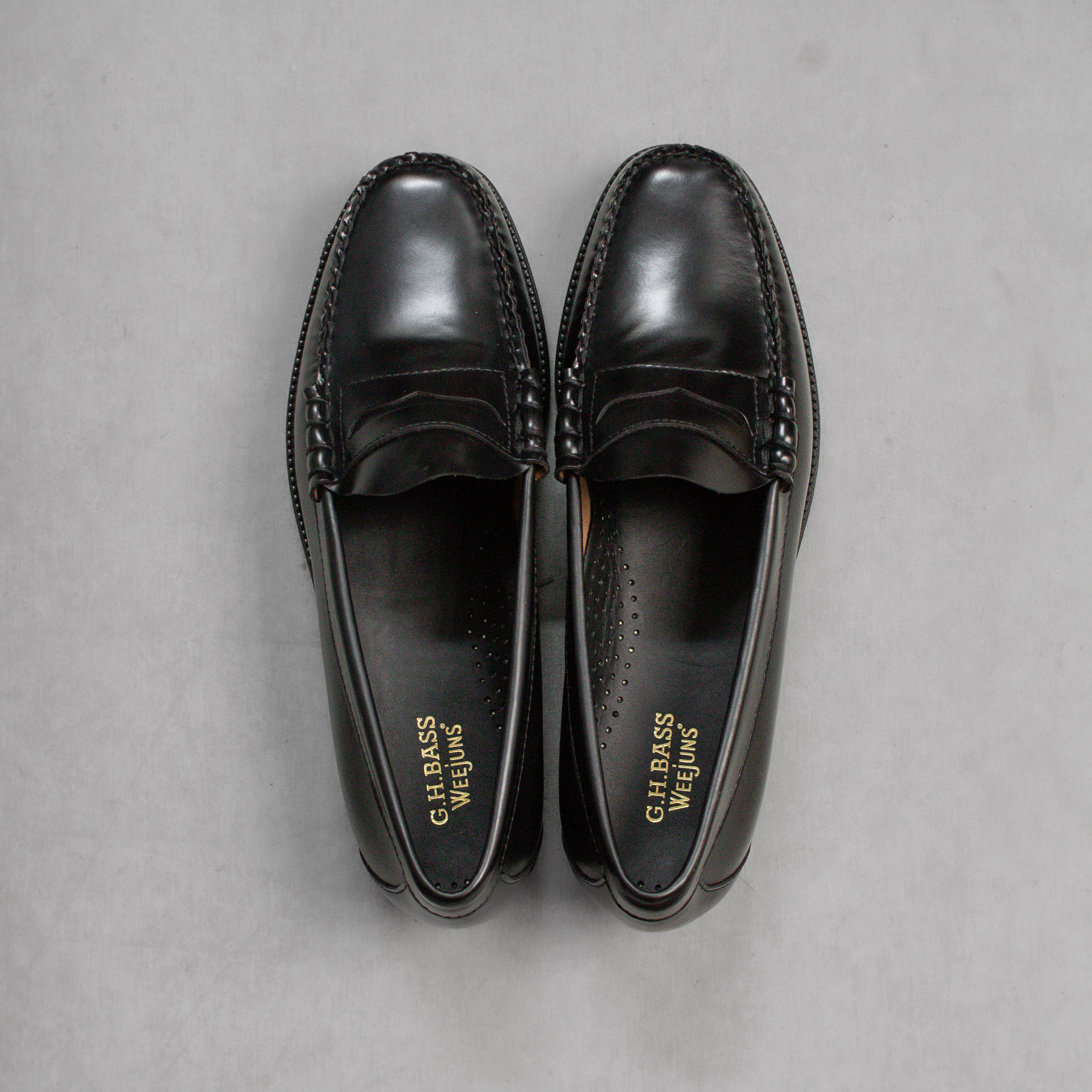 MENS G.H.BASS WEEJUNS PENNY LOAFER 便士 樂福鞋 膠底 男鞋 皮鞋