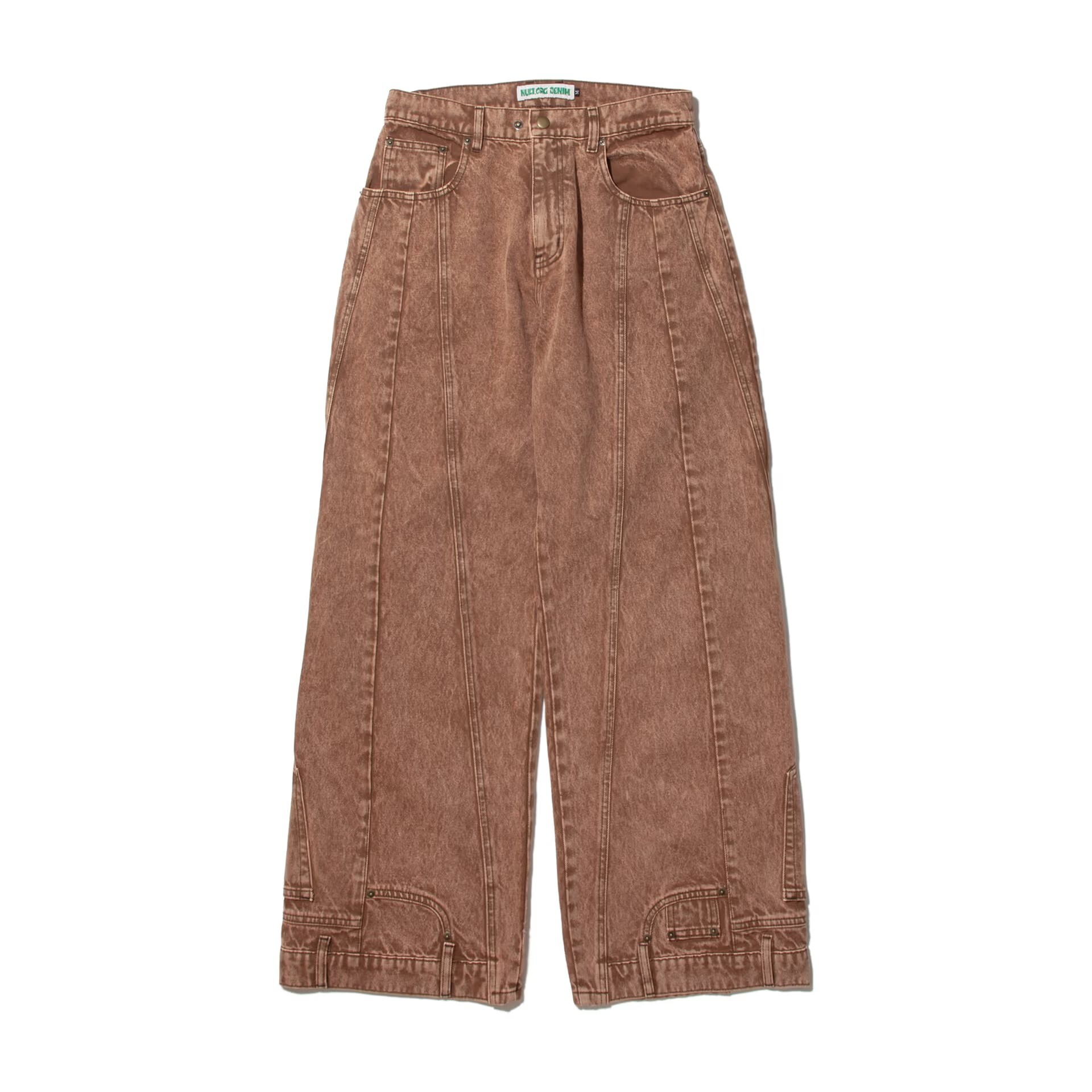 【車庫服飾】nul1.org (nu-P59) 2023 Jeans Brown