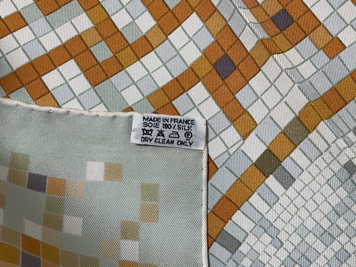 Hermès愛馬仕 Carre 90 馬賽克 Mosaique au 24 絲巾