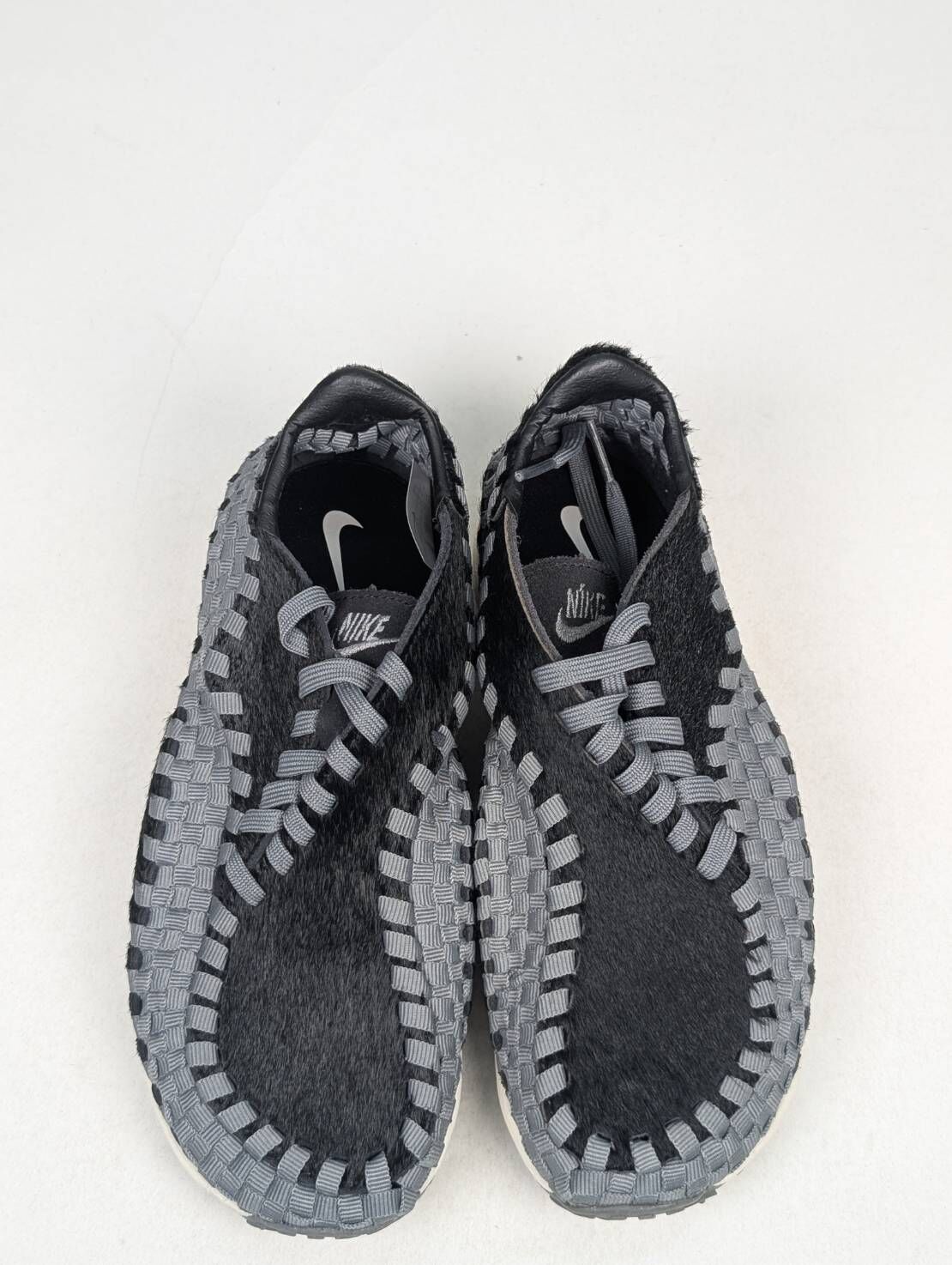 微瑕疵-左腳中底泛黃 FB1959-001 W5.5  Nike Air Footscape W " Black Smoke Grey " 煙灰 編織 女鞋 男女段