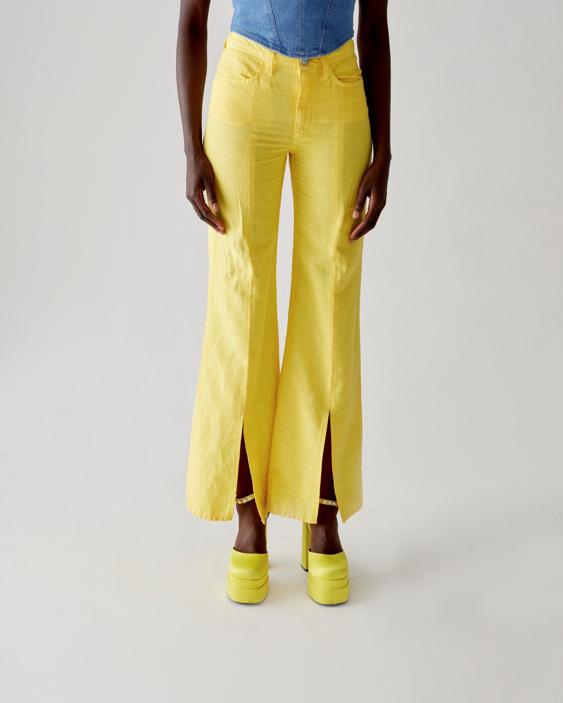 1SJ0503-033 [SHAFT JEANS] 火焰油 #BP1DR2A2100 (EU)