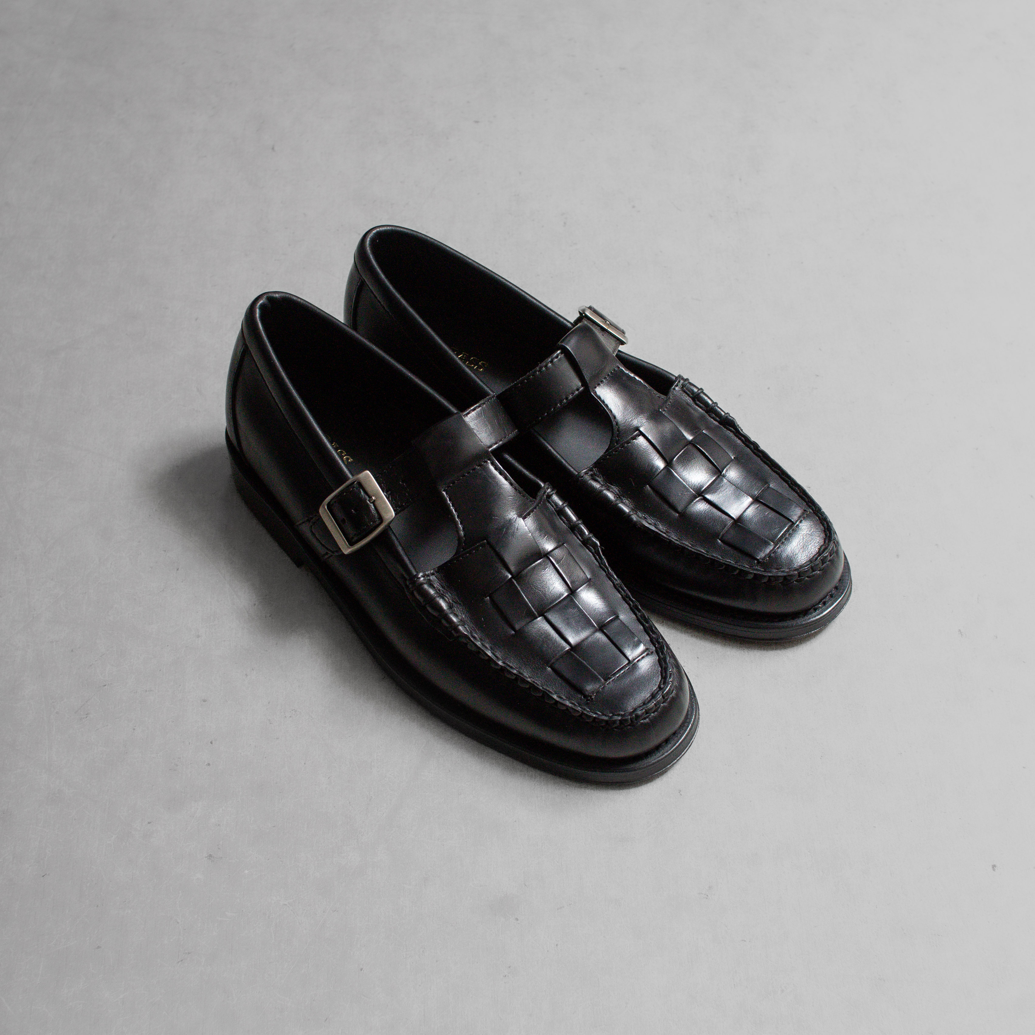 MENS G.H.BASS FISHERMAN SANDALS 男鞋 牛皮 編織 涼鞋