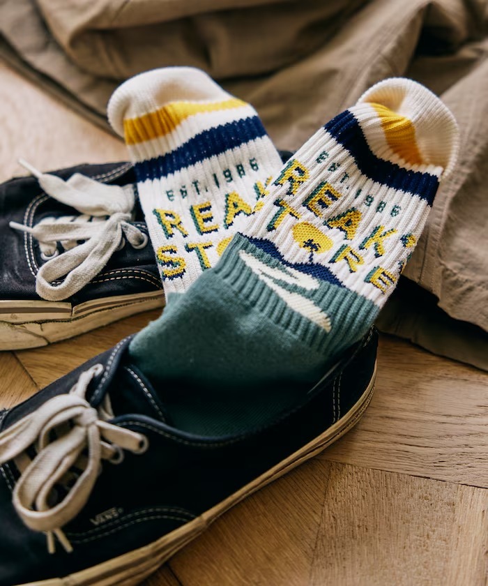 日本 Freak's Store Jacquard Tube Socks [1pc]