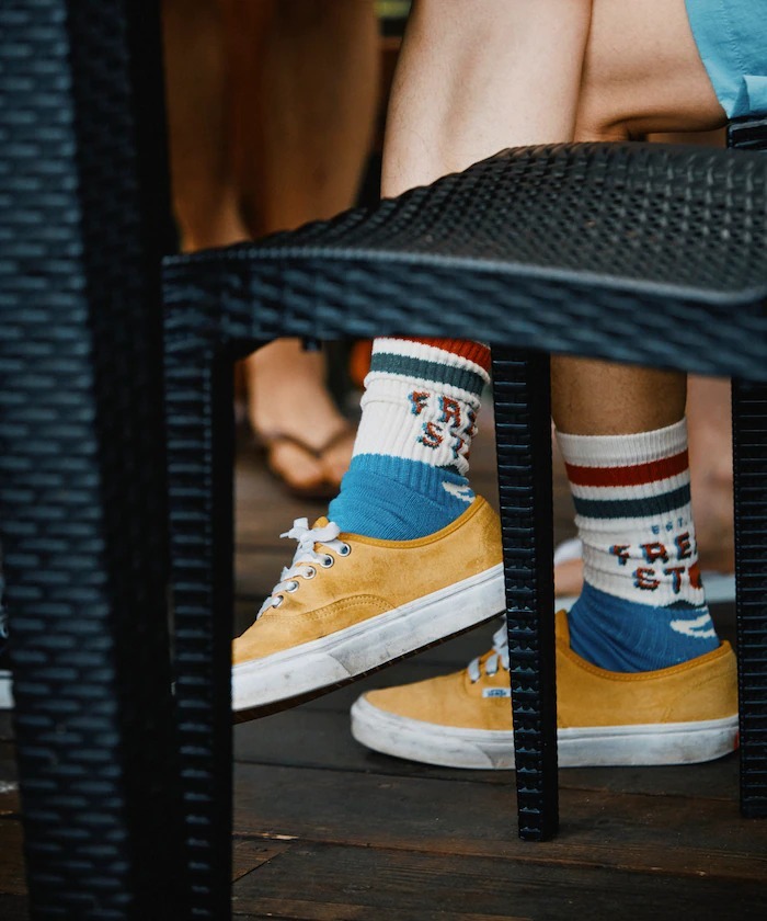 日本 Freak's Store Jacquard Tube Socks [1pc]