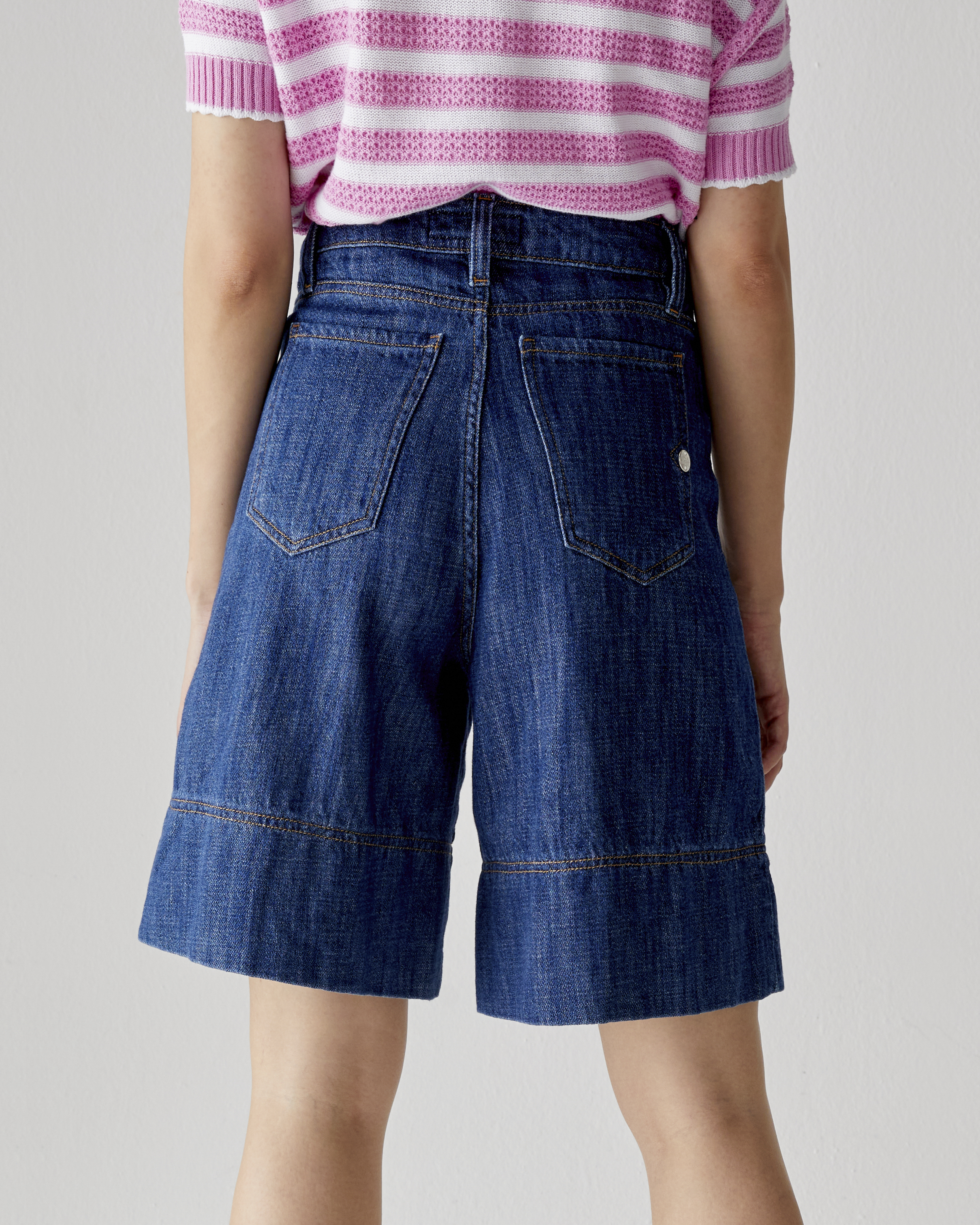 1SJ0503-035 [SHAFT JEANS] 百慕達科萊特牛仔布 #BP1DR7D5124 (EU)