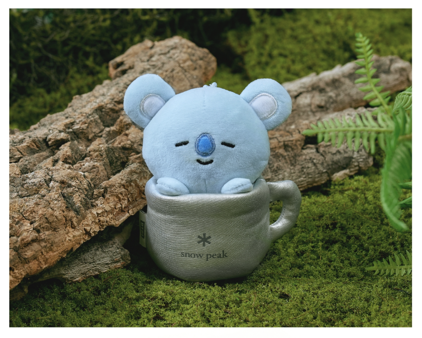 【SnowPeak 雪峰 聯名 BT21 開團優惠價至5/9 晚上12:00 🔥 】Snow Peak 聯名 BT21吊飾  KOYA  S26MUFSU20SI