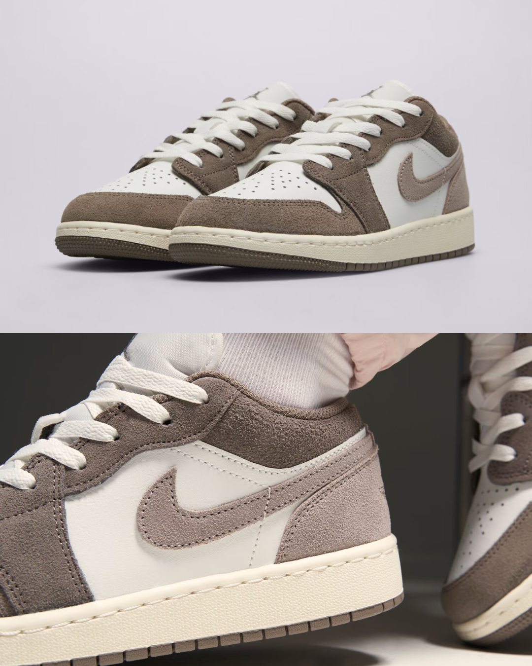 【逢甲 FUZZY】Air Jordan 1 Low GS "Olive Grey Stone" 石灰 553560-026