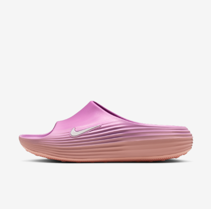 【逢甲 FUZZY】W Nike ReactX Rejuven8 拖鞋 洋紅 HV4484-802