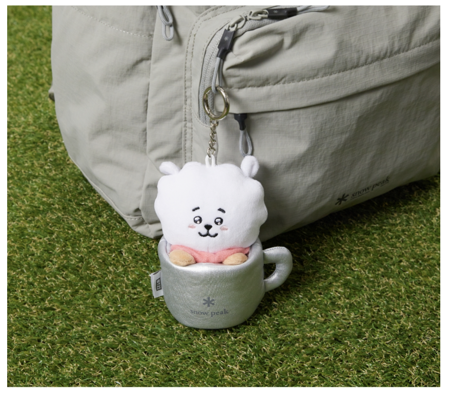 【SnowPeak 雪峰 聯名 BT21 開團優惠價至5/9 晚上12:00 🔥 】Snow Peak 聯名 BT21吊飾  RJ  S26MUFSU15SI