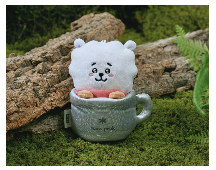 【SnowPeak 雪峰 聯名 BT21 開團優惠價至5/9 晚上12:00 🔥 】Snow Peak 聯名 BT21吊飾  RJ  S26MUFSU15SI