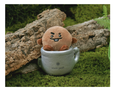【SnowPeak 雪峰 聯名 BT21 開團優惠價至5/9 晚上12:00 🔥 】Snow Peak 聯名 BT21吊飾  SHOOKY  S26MUFSU19SI